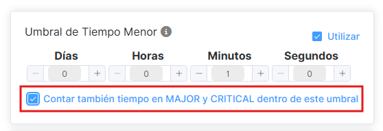 SLA por criticidad